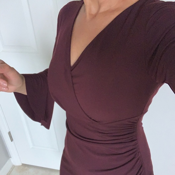 New York & Company Dress with Side Ruching - Picture 3 of 10